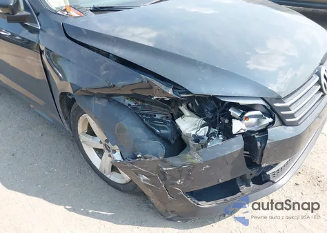 2013 Volkswagen Passat 2.5L Se from USA, damaged, VIN 1VWBP7A38DC028586